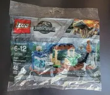LEGO Jurassic World #30382 Baby Velociraptor Playpen (Retired 48 Pcs) New Sealed
