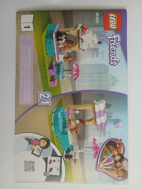 LEGO Friends #41431 Heartlake City Instruction booklet only #1,2,3