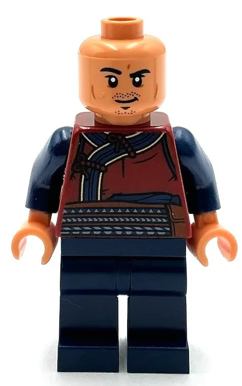 Lego New Wong Dark Red Robe Dark Blue Legs Minifigure