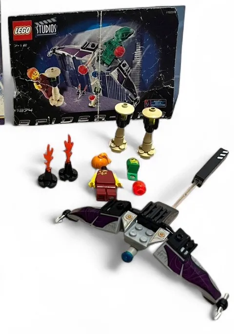 2002 LEGO Studios: Green Goblin 1374 Incomplete lot, Instructions