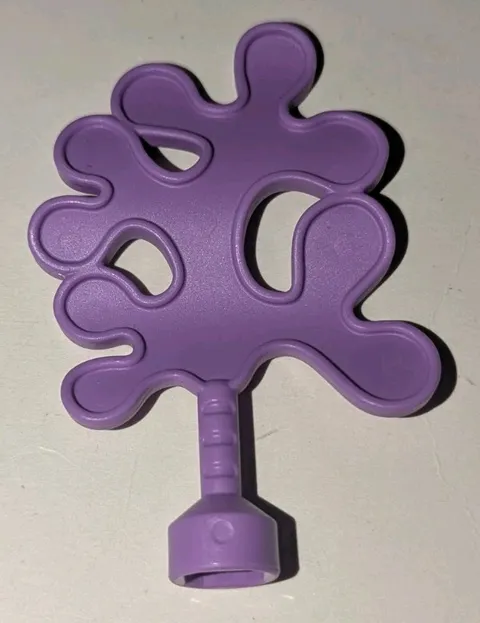 Lego Duplo Medium Lavender Seaweed Underwater Ocean Plant Life Piece Part 43852