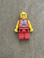 LEGO Sports, NBA Basketball: Player 10, nba045, 432, NBA CHALLENGE, 2003 No Hair