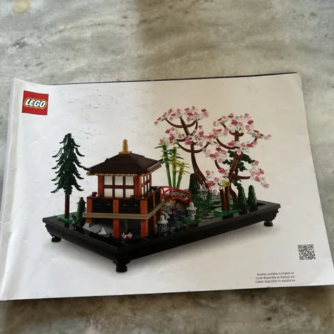 LEGO® Icons 10315 Tranquil Garden Instruction Manual Only!