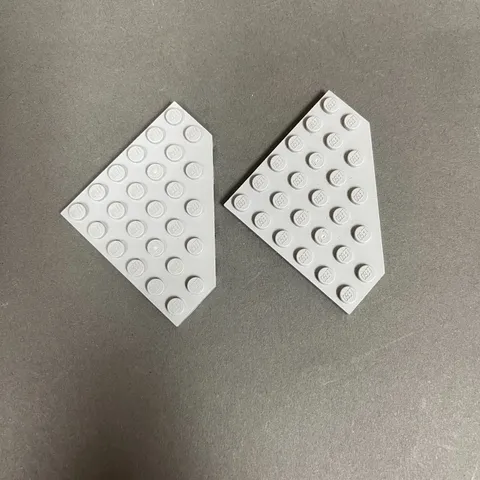 Lego 6106 Light Blue Gray Replacement Parts Pieces Lot of 2