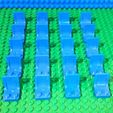 LEGO 2x2 Utensil Seat/Chair, In Blue Lot Of 20. Excellent Condition