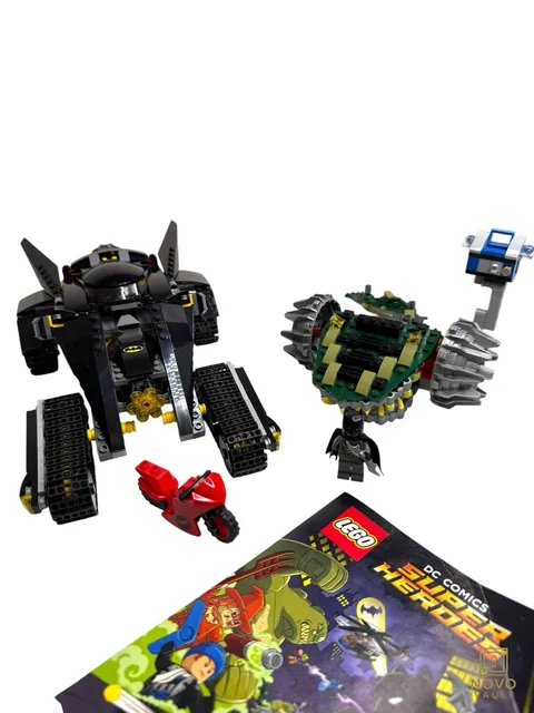 LEGO DC Comics Super Heroes: Batman: Killer Croc Sewer Smash (76055) + Comic !