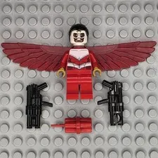 Lego Marvel Super Heroes Minifigure SH0099 Red Falcon