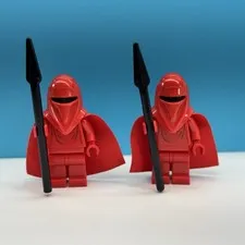 2x LEGO Imperial Royal Guard Minifigure 7264 7166 6211 Star Wars Lot sw0040 Nice