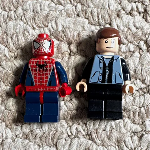 Lego Spider-Man 2 (2004) Minifigures from 4856 - Spider-Man and Peter Parker