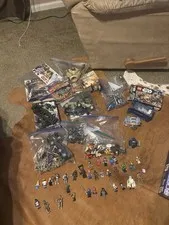 LEGO Star Wars Minifigure Mixed Lot w/ Parts, Accessories & Instructions