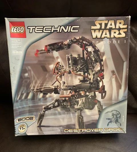 NIB Lego Technic Star Wars Episode 1 Destroyer Droid 8002