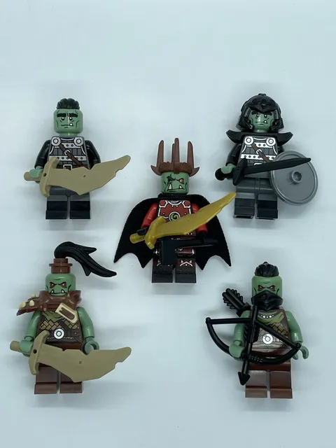 5 X LEGO Troll Castle Minifigures Figs Trolls Fantasy Era Bad Guys L356