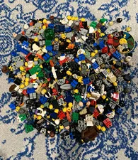 Bulk Vintage Lego Minifigure Lot, space, alpha team, harry potter, accessories