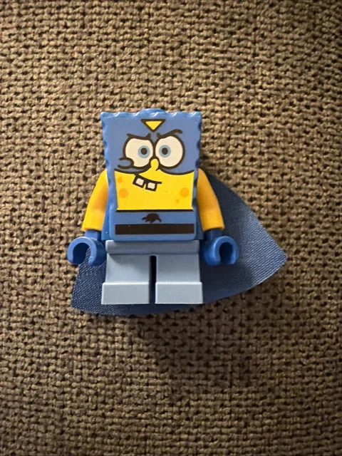 Lego Spongebob Super Hero Minifigure 3815 Used Good Condition bob025 #23
