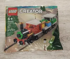 Lego Creator Winter Holiday Train 30584 100% Complete Set Brand New Sealed