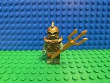 LEGO Atlantis Portal Emperor Minifigure atl013 8078 CMF Lot Rare Retired Vintage