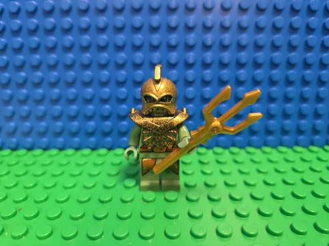 LEGO Atlantis Portal Emperor Minifigure atl013 8078 CMF Lot Rare Retired Vintage