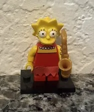 LEGO Lisa Simpson Minifigure The Simpsons Series with Saxophone