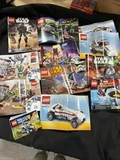 lego instruction manuals lot