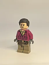LEGO Orbital Minifigs - Indiana Jones Pad Printed Custom - Magenta