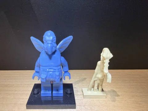 LEGO Watto Minifigure Star Wars (2001) Set 7186 (WATTO'S JUNKYARD) + Alder Beedo