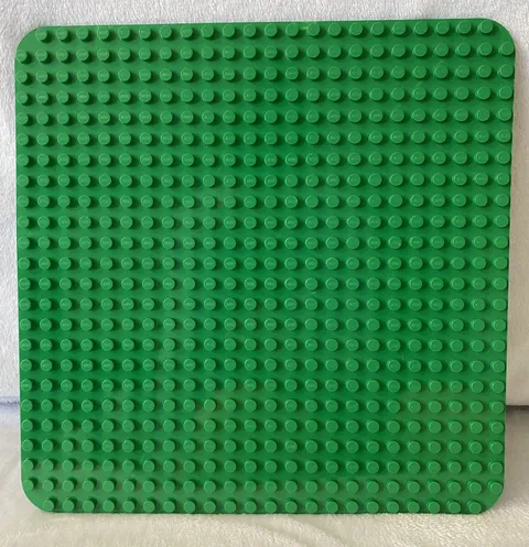 Lego Duplo Baseplate 24x24 thin green