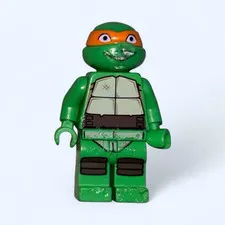 LEGO Michelangelo minifigure (tnt003) from the TMNT Theme.