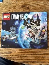 LEGO Dimensions Starter Pack Instruction Book Manual ONLY jd