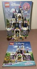 LEGO Disney Princess: 41154 Cinderella's Dream Castle 100% Complete w/ box&inst