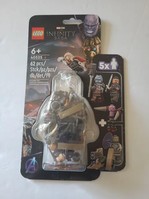 Lego 40525 Infinity Saga Sealed Marvel Avengers Thor Ragnorak Minifigs
