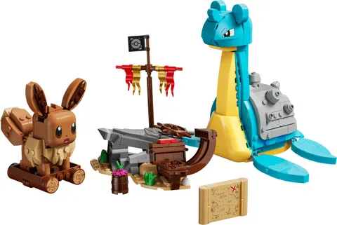 LEGO Pokémon 72162 Eevee and Lapras's Treasure Hunt PRESALE