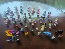 Lego Friends Lot Of 32 Minifigures And Animals