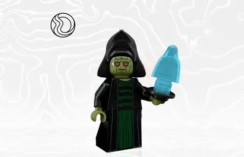 LEGO CUSTOM STAR WARS OBT Bricks Trade Tactician Rune Haako Minifigure NEW