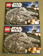 Lego Star Wars Millenium Falcon 7965 Instructions Manuals Only Part 1 & 2