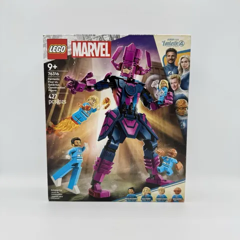 LEGO 76316 Marvel FantasticFour vs. Galactus Construction Figure Open COMPLETE