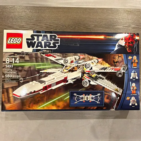 LEGO Star Wars Episode V 9493 X-wing Starfighter 560pcs Manual Box