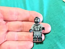 Lego Spiderman Minifigure sh578 Stealth Spiderman Black And Gray Suit