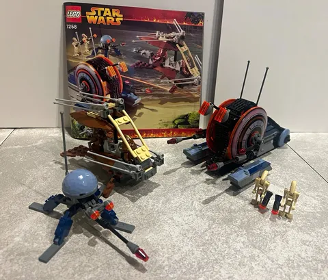 LEGO Star Wars 7258 Wookiee Attack 100% complete w/ mini figures & instructions