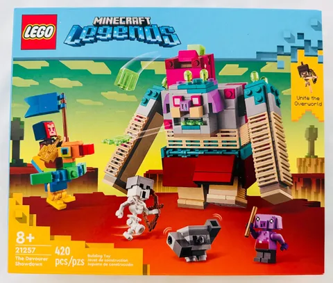 LEGO Minecraft Legends 21257 The Devourer Showdown