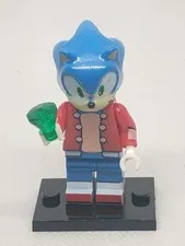 Sonic The Hedgehog Green Diamond Game Super Sonic Character Sega Custom Lego M34