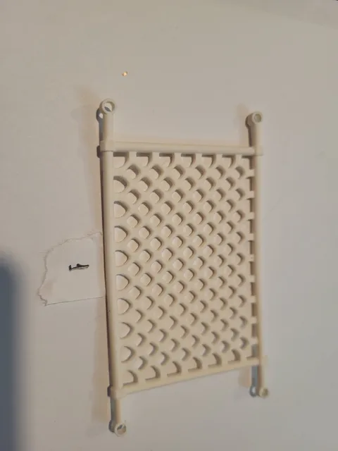 Mint LEGO 30923 -  8x14 White Plastic Lattice Net