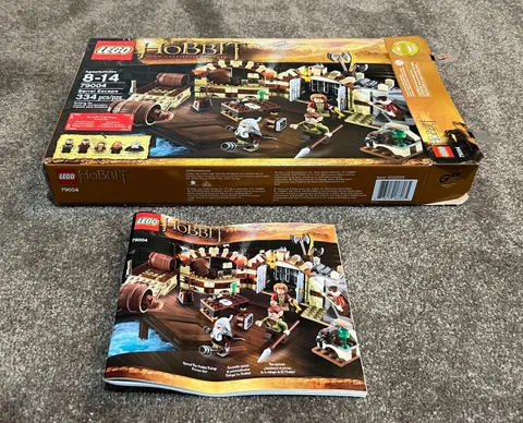 LEGO The Hobbit 79004 Barrel Escape EMPTY BOX + Manual Only LOTR No Pieces