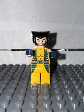 Lego Sh0017 - Wolverine - Hair, Dark Blue Hands