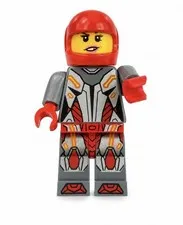LEGO Nexo Knights Macy Minifigure Red Helmet 2017