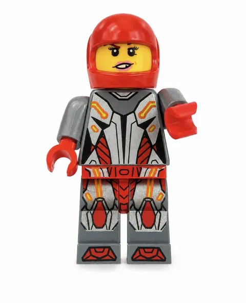 LEGO Nexo Knights Macy Minifigure Red Helmet 2017