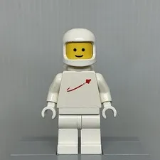 LEGO Classic Space sp006 Astronaut White with Air Tanks Minifigure Note