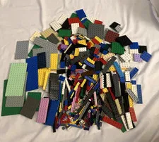 512 pcs Lego FLAT Plates Thin All Various Sizes 1x2 Up To 8x16