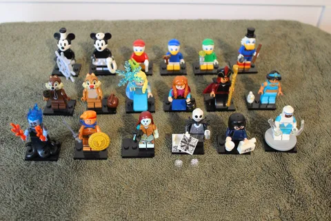 Lego 71024 Disney Series 2 Minifigures Complete Set Of 18 With All Accessories
