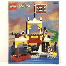 VTG 1995 LEGO 6263 Imperial Outpost Pirates Instructions Manual ONLY See Photos