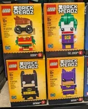 LEGO BrickHeadz Set 1-4 DC Comics Batman Batgirl Robin Joker New Sealed FastShip